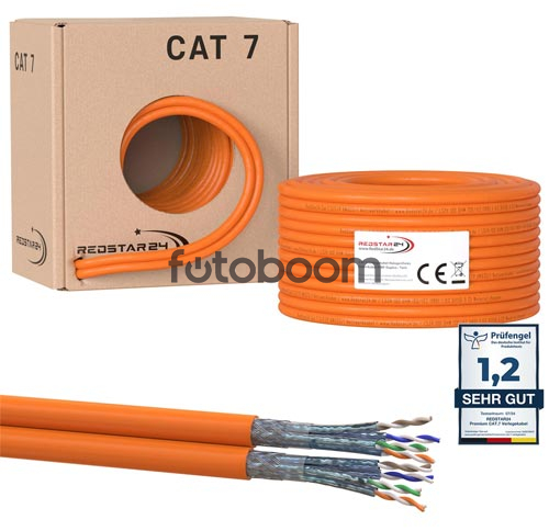 Cable Ethernet Duplex CAT 7 (100m)