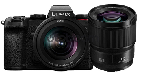 LUMIX S5D + 20-60mm f/3.5-5.6 S + 85mm f/1.8 S - BLACK FRIDAY LUMIX S LUMIX S5D + 20-60mm f/3.5-5.6 S + 85mm f/1.8 S - BLACK FRIDAY LUMIX S