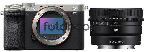 Alpha A7C II Plata + 40mm f/2.5 G + 100EU CASHBACK - BLACK FRIDAY SONY Alpha A7C II Plata + 40mm f/2.5 G + 100EU CASHBACK - BLACK FRIDAY SONY