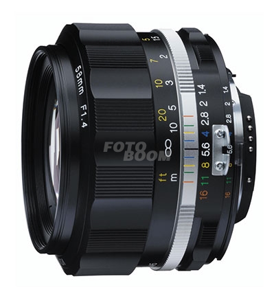58mm f/1,4 Nokton SL II-S Negro Nikon