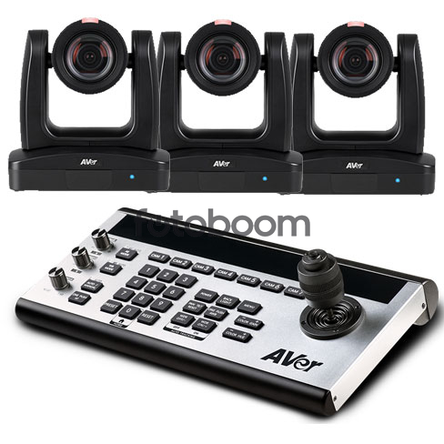 Kit 3 x PTC310 HDMI NDI + CL01
