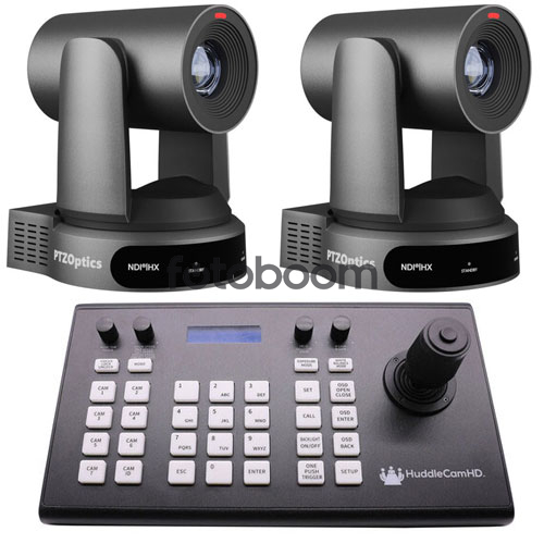 KIT 2 x Move 4K 30X (Gris) + HC-JOY-G4 KIT 2 x Move 4K 30X (Gris) + HC-JOY-G4