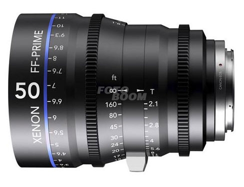 50mm f/2.1 Xenon FF-Prime Montura Canon EF 50mm f/2.1 Xenon FF-Prime Montura Canon EF