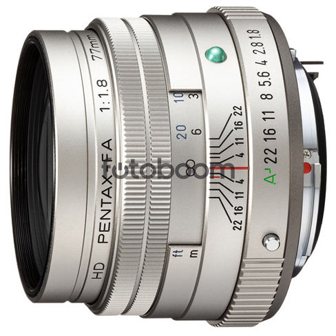 77mm f/1.8 HD FA Limited Plata