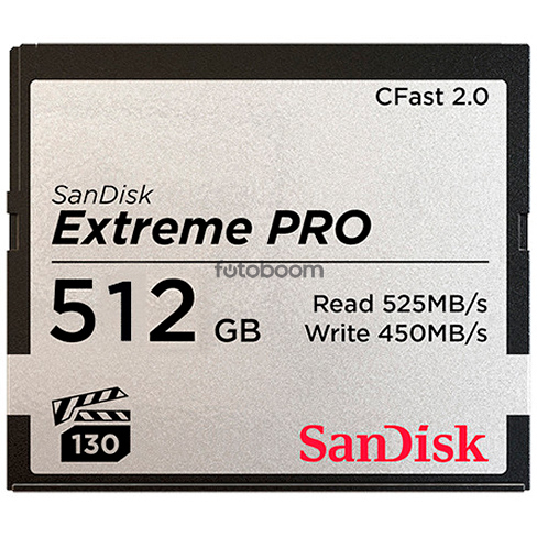 CFast 2.0 EXTREME Pro 512Gb 525Mb/s CFast 2.0 EXTREME Pro 512Gb 525Mb/s