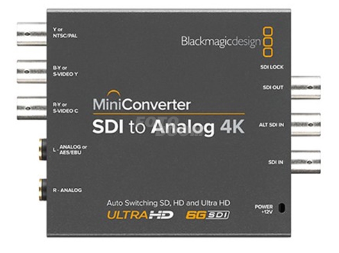 Mini Conversor SDI to Analog 4k Mini Conversor SDI to Analog 4k