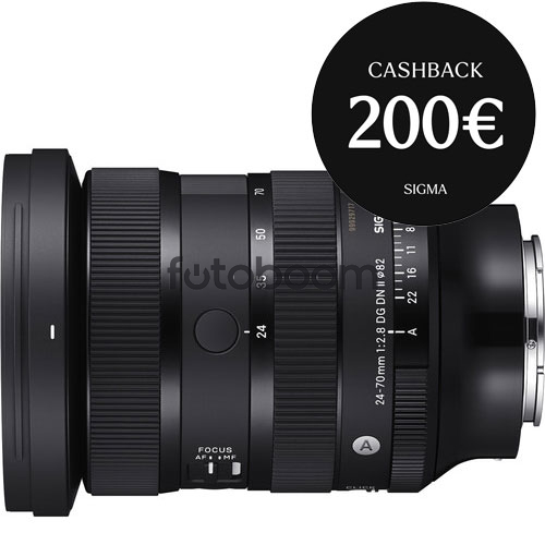 24-70mm f/2.8 DG DN II (A) Sony E  + 200E AUTUMN SIGMA CASHBACK - BLACK FRIDAY SIGMA
