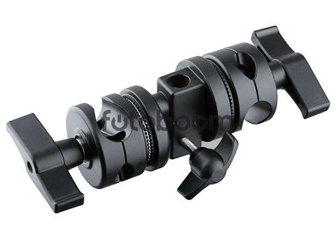 TC-005 Doble abrazadera para tubos con receptor Baby