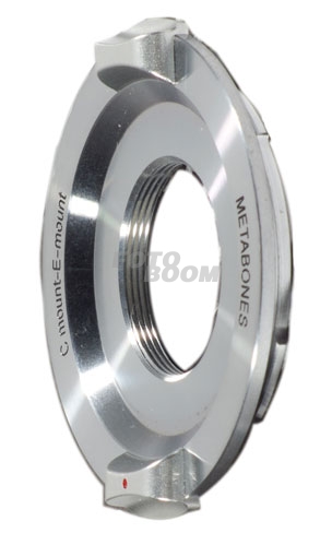 C Mount Lens a cuerpo Sony NEX