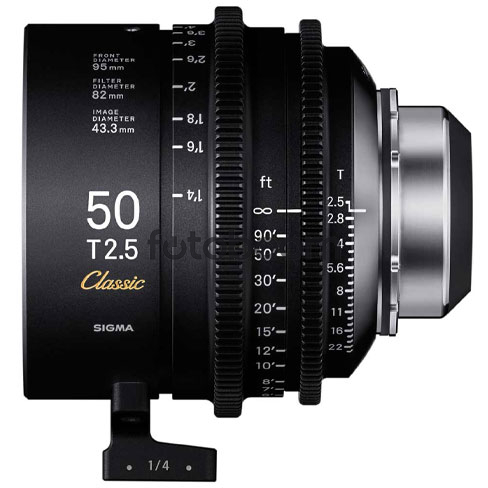 50mm T2.5 Prime Classic FF (i-PL) 50mm T2.5 Prime Classic FF (i-PL)