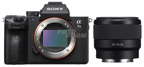 Alpha A7MIII + 50mm f/1.8 Prime FE - BLACK FRIDAY SONY