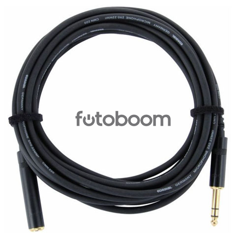 Conexion Jack 6,35 St. Macho - Hembra 5m Conexion Jack 6,35 St. Macho - Hembra 5m