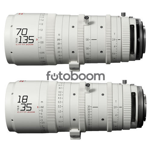 KIT CATTA ZOOM 18-35mm/70-135mm E-Mount (Blanco) KIT CATTA ZOOM 18-35mm/70-135mm E-Mount (Blanco)
