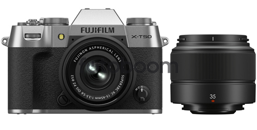 X-T50 Plata + 15-45mm f/3.5-5.6 XC OIS PZ + 35mm f/2 XC + 200E BONIFICACION X + 10% EXPERIENCE DAY