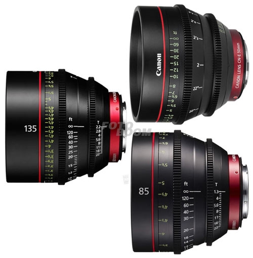 KIT CN-E 50mm/85mm/135mm (FEET) KIT CN-E 50mm/85mm/135mm (FEET)