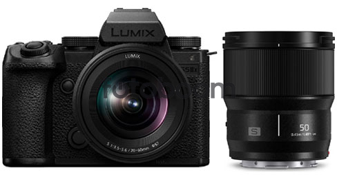 LUMIX S5M2X + 20-60mm f/3.5-5.6 S + 50mm f/1.8 S - BLACK FRIDAY LUMIX S LUMIX S5M2X + 20-60mm f/3.5-5.6 S + 50mm f/1.8 S - BLACK FRIDAY LUMIX S