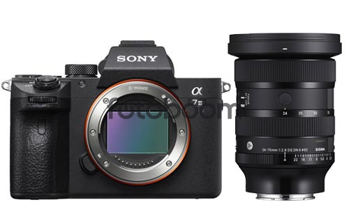 Alpha A7MIII + 24-70mm f/2.8 DG DN II (A) Sony E - BLACK FRIDAY SONY