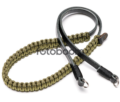 Correa Paracord Cooph Negro/Oliva 100cm Correa Paracord Cooph Negro/Oliva 100cm
