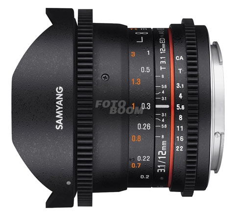 12mm t/3.1 ED AS NCS VDSLR Micro 4/3 - LIQUIDACION 12mm t/3.1 ED AS NCS VDSLR Micro 4/3 - LIQUIDACION