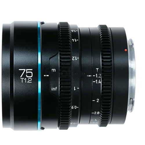75mm T1.2 Nightwalker (S35, Negro, E-Mount)