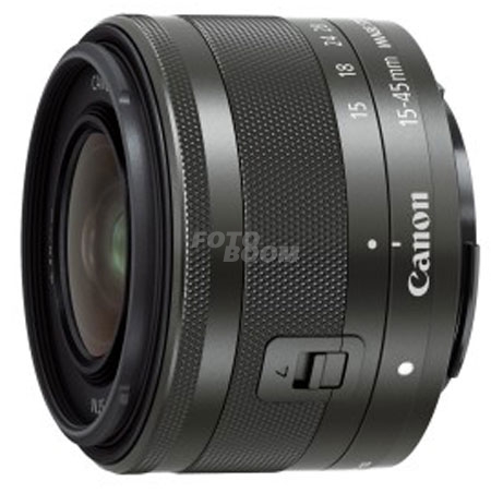15-45mm f/3.5-6.3 IS STM Grafito - BLACK FRIDAY CANON