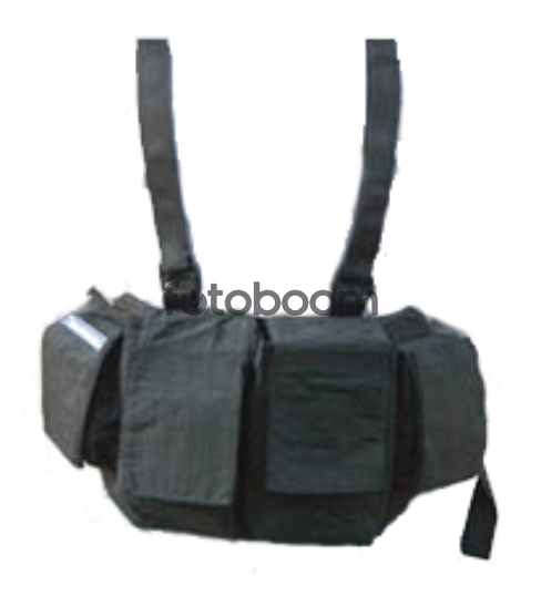 Chaleco Documentary Negro 250881
