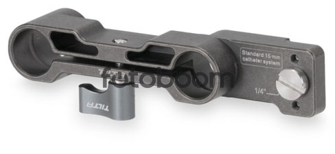 Soporte de varilla 15mm para BMPCC 6K Pro (gris táctico) Soporte de varilla 15mm para BMPCC 6K Pro (gris táctico)