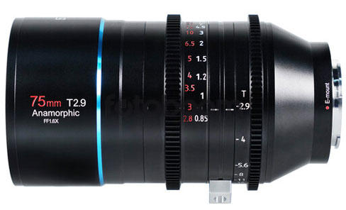 75mm T2.9 x1.6 Anamórfico Venus [Full Frame, Z-Mount]