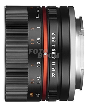 12mm f/2,0 NCS CS Canon M Negro