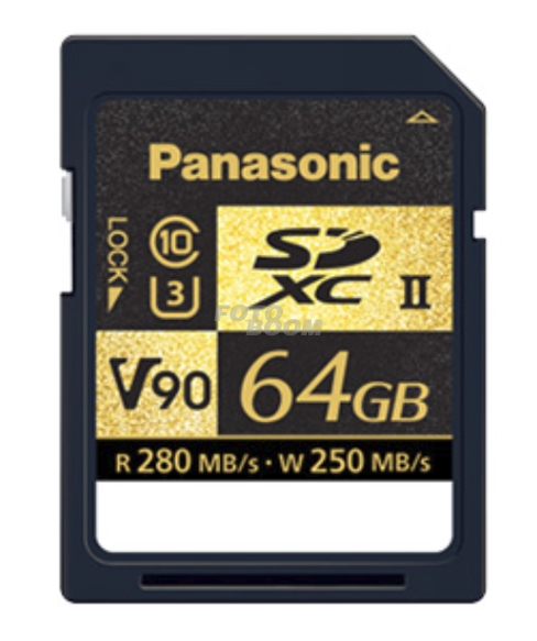 Secure Digital SDXC 64Gb U HS-II V90 R280-W250 Mb/s Secure Digital SDXC 64Gb U HS-II V90 R280-W250 Mb/s