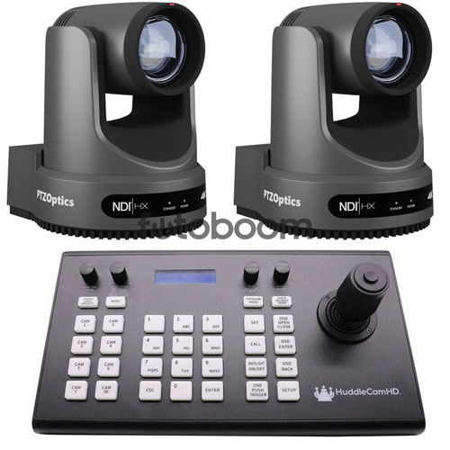 KIT 2 x Move 4K 12X (Gris) + HC-JOY-G4 KIT 2 x Move 4K 12X (Gris) + HC-JOY-G4