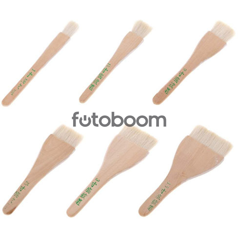Brochas chinas planas 76MM