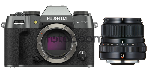 X-T50 Plata Carbón + 23mm f/2 R WR Negro + 200E BONIFICACION X + 10% EXPERIENCE DAY