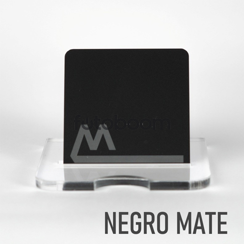 Metacrilato Negro Mate