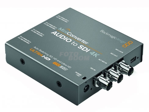 Mini Conversor Audio a SDI 4K Mini Conversor Audio a SDI 4K