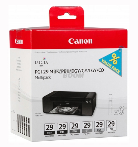 PGI-29 MBK/PBK/DGY/GY/LGY/CO PGI-29 MBK/PBK/DGY/GY/LGY/CO