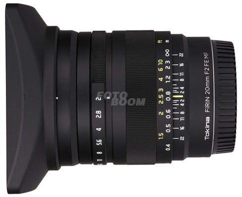 20mm f/2 FE MF Sony E