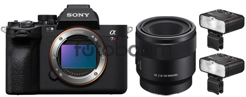 Alpha A7RV + 50mm f/2.8 Macro + MF12-DK1 + 200EU CASHBACK - BLACK FRIDAY SONY