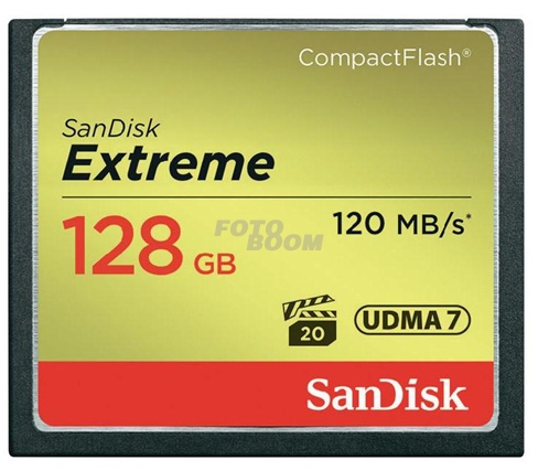 CompactFlash EXTREME 128Gb 120Mb/s CompactFlash EXTREME 128Gb 120Mb/s