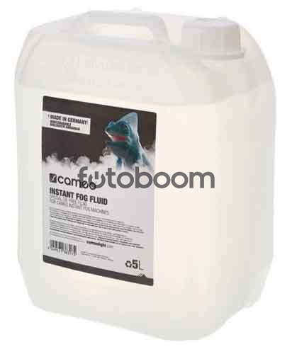 Líquido para máquina de humo en base a agua (dispersión media) Cameo Instant Fog Fluid 5L Líquido para máquina de humo en base a agua (dispersión media) Cameo Instant Fog Fluid 5L