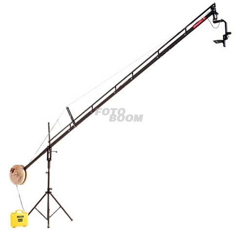 Grua 5,5m Pan Tilt Head Sr.+ Tripod Stand + Power Pack