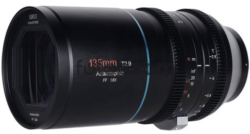 135mm T2.9 1.8x Anamórfico - Sony E
