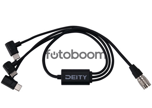 SPD-HR3U - 4-Pin Hirose to Triple USB-C