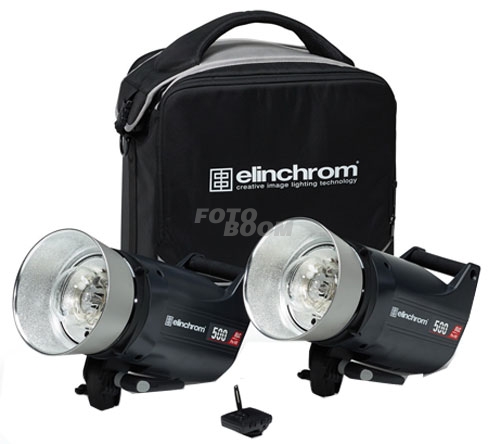KIT 2 Flashes Elinchrom ELC PRO-HD500 KIT 2 Flashes Elinchrom ELC PRO-HD500