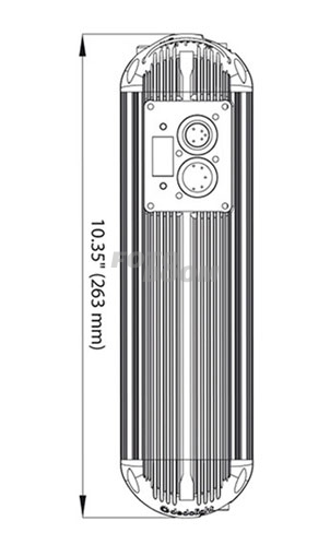 DT9-BI-DMX Balastro DMX para DLED9-Bi