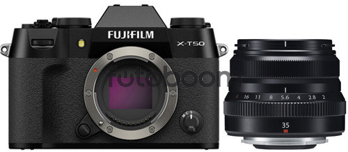 X-T50 Negra + 35mm f/2,0R XF Pancake Negro + 200E BONIFICACION X + 10% EXPERIENCE DAY