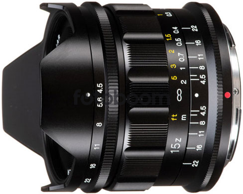15mm f/4.5 Super Wide Heliar Aspherical III Negro Nikon Z 15mm f/4.5 Super Wide Heliar Aspherical III Negro Nikon Z