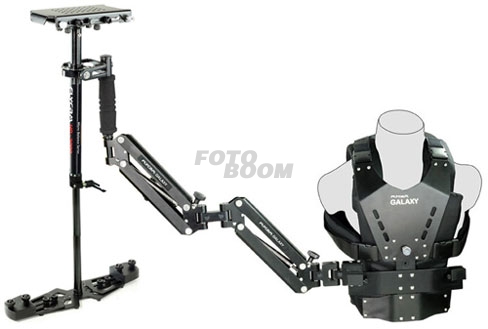 Flycam HD-3000 + Galaxy Arm + Vest + Maleta