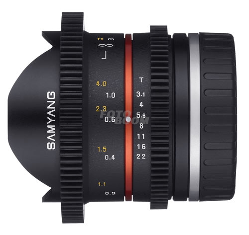 8mm t/3,1 VDSLR UMC II Canon M