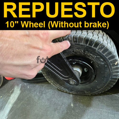 Rueda 10 pulgadas (sin freno) Rueda 10 pulgadas (sin freno)